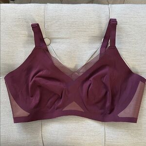 Honeylove Crossover Bra in Fig